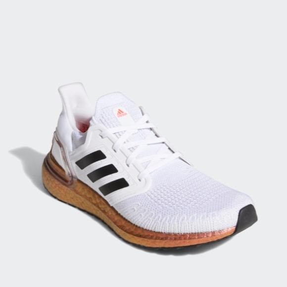 adidas Shoes - adidas UltraBOOST 20 Cloud White/Signal Pink